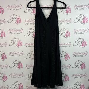 Glamour dress sparkly flowers floral glitter shiny luxe Black y2k Dress